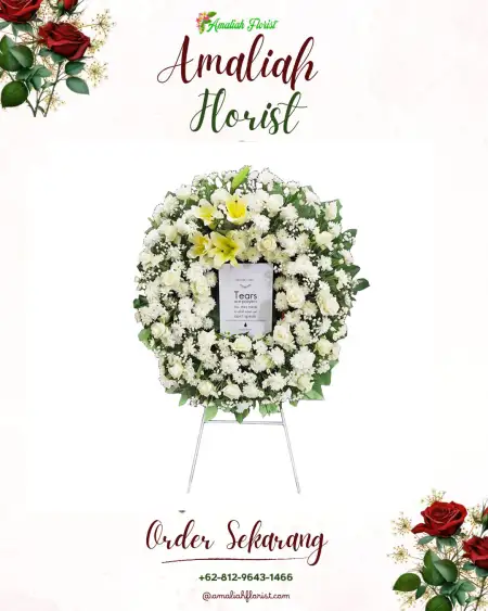 Krans Bunga Duka Cidadap